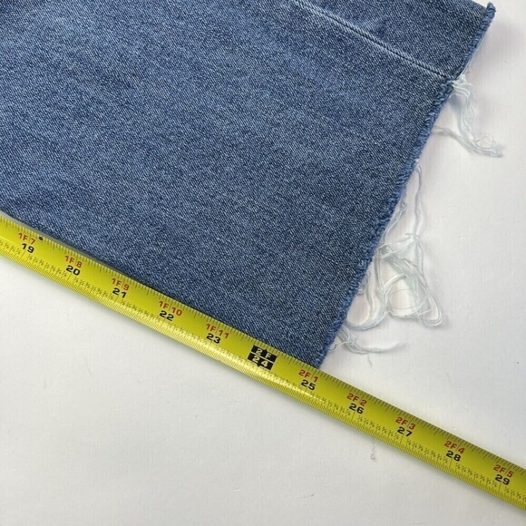 Joes jeans The Wyatt High Rise size 26 Retro Crop Distressed Medium Wash - Picture 10 of 11